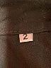 Unbranded Black Short Sleeve Button-Down Shirt Size 2 - photo 3