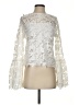Sisters Ivory Long Sleeve Blouse Size S - photo 1