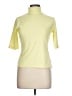 Halogen Yellow Short Sleeve Turtleneck Size L - photo 1