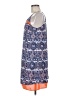 THML 100% Polyester Paisley Blue Casual Dress Size M - photo 5