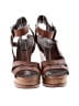 Chloé 100% Leather Brown Wedges Size 4 - 42 - photo 2
