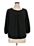 Adrienne Vittadini Black 3/4 Sleeve Blouse Size XL - photo 1