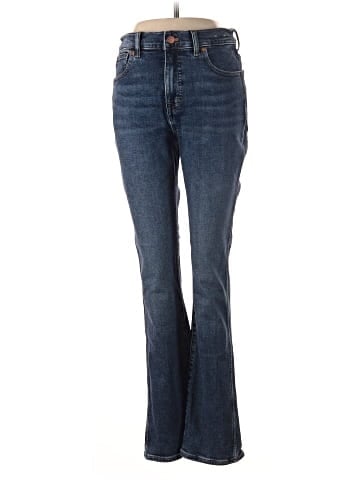 Madewell Mid-Rise Stovepipe Jeans in Deming Wash (view 1)