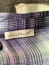 Keren Hart Plaid Purple Long Sleeve Button-Down Shirt Size L - photo 7