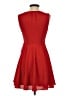 Express 100% Polyester Solid Red Cocktail Dress Size 2 - photo 2