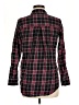Mudd 100% Cotton Plaid Burgundy Long Sleeve Button-Down Shirt Size M - photo 2