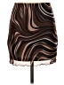Shein Graphic Brown Casual Skirt Size 4 - photo 1