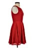 Express 100% Polyester Solid Red Cocktail Dress Size 2 - photo 4