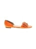 Talbots Color Block Orange Sandals Size 10 - photo 1