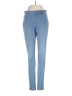 Hue Chevron-herringbone Blue Jeans Size S - photo 1