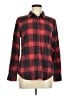 Weatherproof Plaid Red Long Sleeve Button-Down Shirt Size M - photo 1