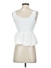 Sofie The label 100% Nylon White Sleeveless Top Size XS - photo 2