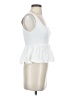 Sofie The label 100% Nylon White Sleeveless Top Size XS - photo 4