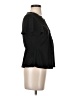 Unbranded Black Short Sleeve Blouse Size P (estimated, petite) - photo 4
