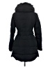 Zara Basic 100% Polyester Black Coat Size M - photo 2