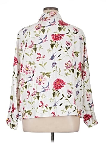 Tahari Long Sleeve Blouse (view 2)