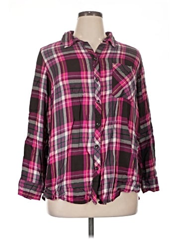 Terra & Sky Long Sleeve Button-Down Shirt (view 1)