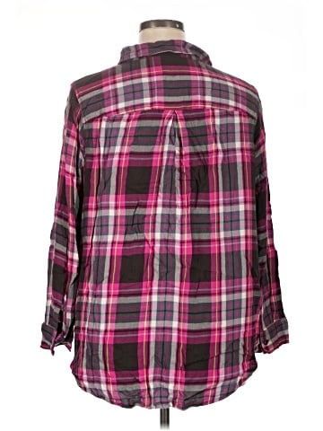 Terra & Sky Long Sleeve Button-Down Shirt (view 2)