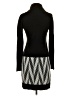 Studio One 100% Acrylic Chevron-herringbone Black Casual Dress Size S - photo 2