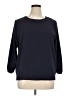 Gerard Darel 100% Polyester Blue 3/4 Sleeve Top Size 14 (46) - photo 1