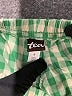 Tea 100% Cotton Checkered-gingham Green Shorts Size 8 - photo 3
