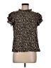Shein Black Short Sleeve Blouse Size 6 - photo 1