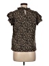Shein Black Short Sleeve Blouse Size 6 - photo 2
