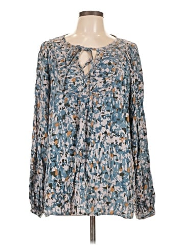 World Market Long Sleeve Blouse (view 1)