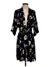 Maurices 100% Rayon Black Kimono Size Sm - Med - photo 1