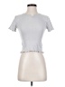 Only Silver Short Sleeve Turtleneck Size XS - photo 1