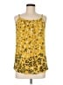 CAbi 100% Polyester Yellow Sleeveless Blouse Size M - photo 1