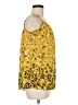 CAbi 100% Polyester Yellow Sleeveless Blouse Size M - photo 4