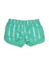 Cat & Jack Stripes Green Athletic Shorts Size 4T - photo 1