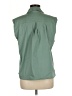 Pinko Green Sleeveless Button-Down Shirt Size 8 - photo 2