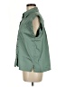 Pinko Green Sleeveless Button-Down Shirt Size 8 - photo 5