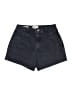 Universal Thread Solid Blue Denim Shorts Size 4 - photo 1