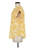 Fun2Fun Yellow Short Sleeve Blouse Size M - photo 5
