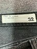Rag & Bone Chevron-herringbone Black Jeans Size 32 waist - photo 7