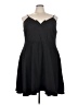Assorted Brands Solid Black Cocktail Dress Size 3X - photo 1
