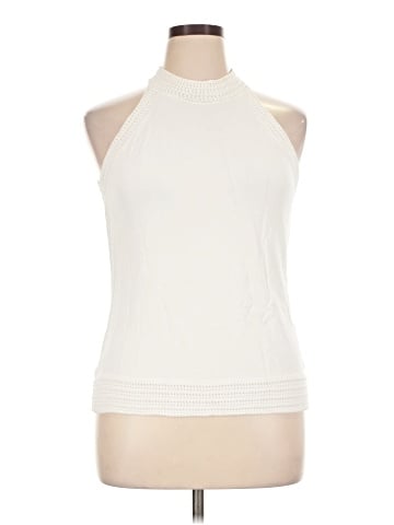 White House Black Market Sleeveless Blouse (view 1)