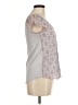 Lauren Conrad 100% Polyester Gray Short Sleeve Blouse Size M - photo 4