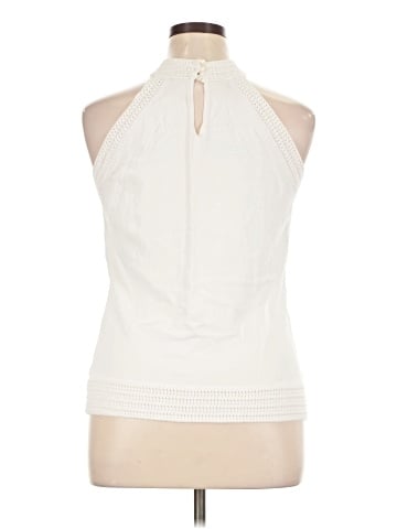 White House Black Market Sleeveless Blouse (view 2)