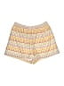 Good Luck Gem 100% Polyester Tweed Yellow Shorts Size XS - photo 1