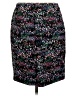 Talbots Outlet Print Black Casual Skirt Size 8 - photo 2