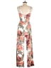 New Look Tropical Ivory Jumpsuit Size 6 - photo 2