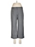Theory Chevron-herringbone Gray Wool Pants Size 8 - photo 1