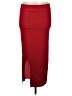 Unbranded Solid Red Casual Skirt Size M - photo 1