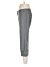 Theory Chevron-herringbone Gray Wool Pants Size 8 - photo 5