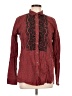 J.Crew Red Long Sleeve Button-Down Shirt Size 12 (tall) - photo 1