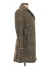 H&M Plaid Brown Coat Size 4 - photo 4